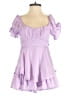 Francesca's 100% Polyester Purple Romper Size XS - photo 1