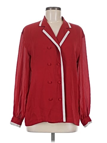 Liz Claiborne Collection Long Sleeve Blouse (view 1)