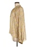 Elan Paisley Gold Long Sleeve Blouse Size M - photo 5