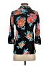 Maeve 100% Rayon Floral Black 3/4 Sleeve Blouse Size 0 - photo 2