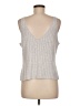 Cupcakes & Cashmere Silver Sweater Vest Size M - photo 2