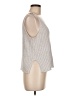Cupcakes & Cashmere Silver Sweater Vest Size M - photo 4