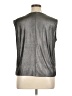 Halogen Metallic Silver Sleeveless Blouse Size XL - photo 2