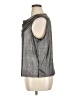 Halogen Metallic Silver Sleeveless Blouse Size XL - photo 5