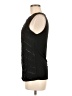 Ann Taylor 100% Polyester Black Sleeveless Top Size M - photo 5