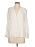 Old Navy 100% Rayon Ivory Long Sleeve Blouse Size L - photo 1