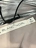 Blanc Noir 100% Polyurethane Metallic Silver Snow Jacket Size M - photo 6