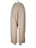 Adidas 100% Polyester Solid Tan Casual Pants Size L - photo 2