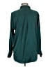 Equipment Color Block Teal Long Sleeve Blouse Size M - photo 2