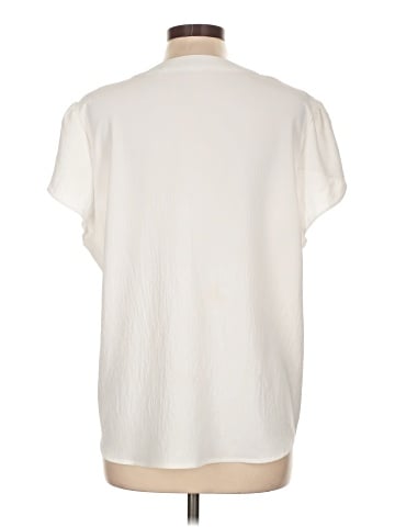 Elie Tahari Short Sleeve Blouse (view 2)