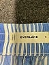 Everlane Stripes Blue Casual Pants Size M - photo 6