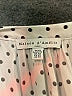 Maison d' Amelie 100% Polyester Polka Dots White Short Sleeve Blouse Size XS - photo 7