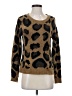 BCBGMAXAZRIA Animal Print Brown Pullover Sweater Size XXS - photo 1