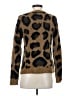 BCBGMAXAZRIA Animal Print Brown Pullover Sweater Size XXS - photo 2