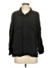 Zara Black 3/4 Sleeve Button-Down Shirt Size S - photo 1