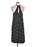 Gap Stripes Black Casual Dress Size M (tall) - photo 2