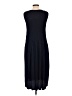 Assorted Brands Solid Blue Casual Dress Size L (estimated) - photo 2