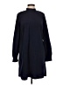 Express 100% Polyester Solid Blue Casual Dress Size M - photo 1