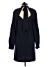 Express 100% Polyester Solid Blue Casual Dress Size M - photo 2