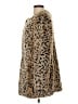 Steve Madden Animal Print Gold Coat Size S - photo 5