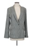 Aqua Houndstooth Gray Blazer Size M - photo 1