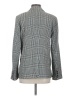 Aqua Houndstooth Gray Blazer Size M - photo 2