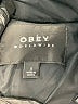 Obey 100% Polyester Solid Black Snow Jacket Size S - photo 6