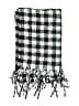 Aerie 100% Polyester Checkered-gingham Black Scarf One size - photo 2