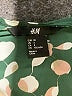 H&M 100% Polyester Green Jumpsuit Size 2 - photo 4