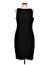 Louben Solid Black Cocktail Dress Size 12 - photo 1
