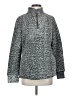Weatherproof 100% Polyester Tweed Gray Pullover Sweater Size M - photo 1