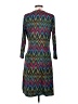 Sunny Leigh Chevron-herringbone Teal Casual Dress Size M - photo 2