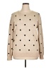 Unbranded 100% Viscose Polka Dots Tan Turtleneck Sweater Size XL - photo 1