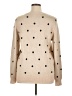 Unbranded 100% Viscose Polka Dots Tan Turtleneck Sweater Size XL - photo 2