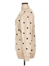 Unbranded 100% Viscose Polka Dots Tan Turtleneck Sweater Size XL - photo 5