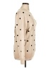 Unbranded 100% Viscose Polka Dots Tan Turtleneck Sweater Size XL - photo 4