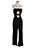 AIIFOS Solid Black Jumpsuit Size M - photo 1