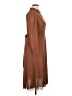 Wray Solid Brown Cocktail Dress Size XL - photo 4