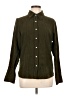 Claudia Richard 100% Polyester Green Long Sleeve Blouse Size L - photo 1