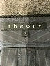 Theory Chevron-herringbone Black Shorts Size 2 - photo 4