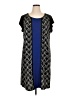 Catherines Graphic Black Casual Dress Size 1X - photo 1