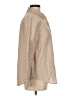 DKNY Jeans Houndstooth Tan Long Sleeve Button-Down Shirt Size M - photo 4