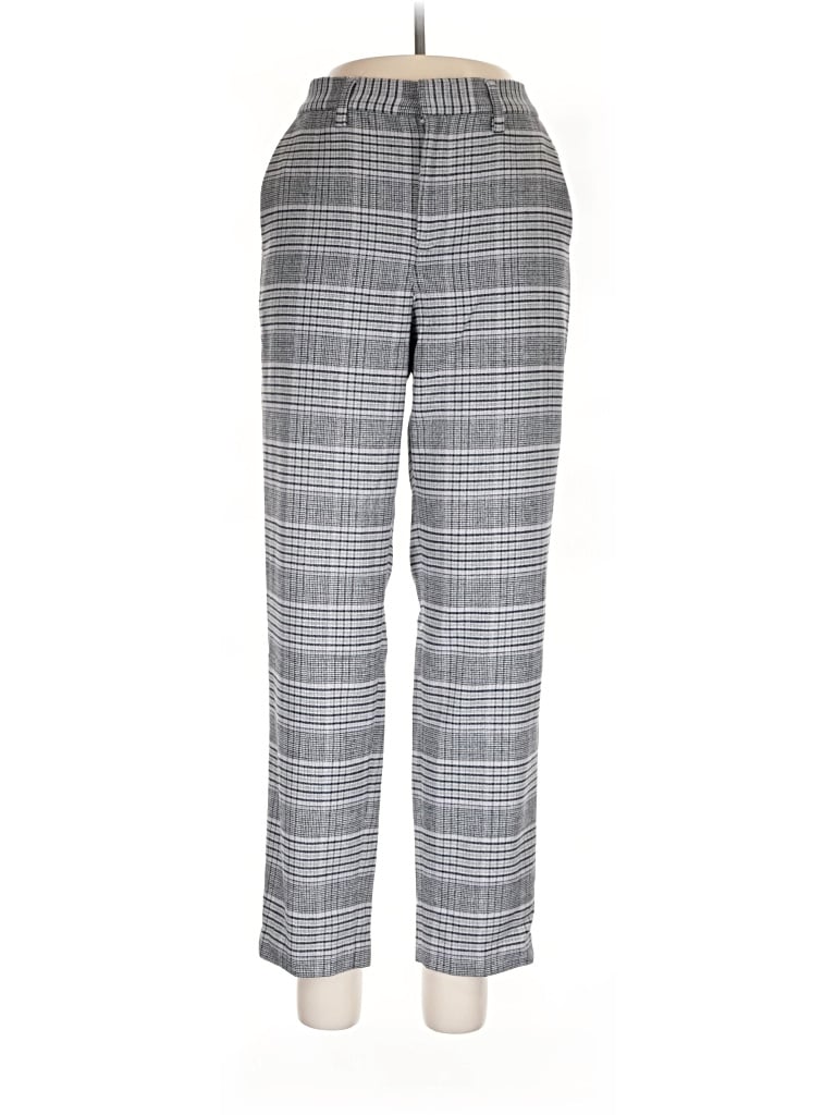 Pre-owned Lands' End Casual Pants In Gray