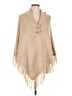 By Design 100% Acrylic Tan Poncho Size L - photo 1