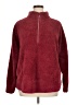 Quacker Factory 100% Polyester Burgundy Fleece Size 1X - photo 1