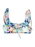 Unbranded Print Blue Swimsuit Top Size XL - photo 1