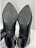 Prada 100% Leather Black Ankle Boots Size EU 37 - photo 9
