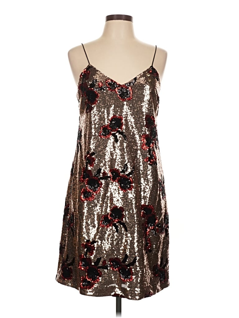 Pre-owned Sam Edelman Cocktail Dress In Silver