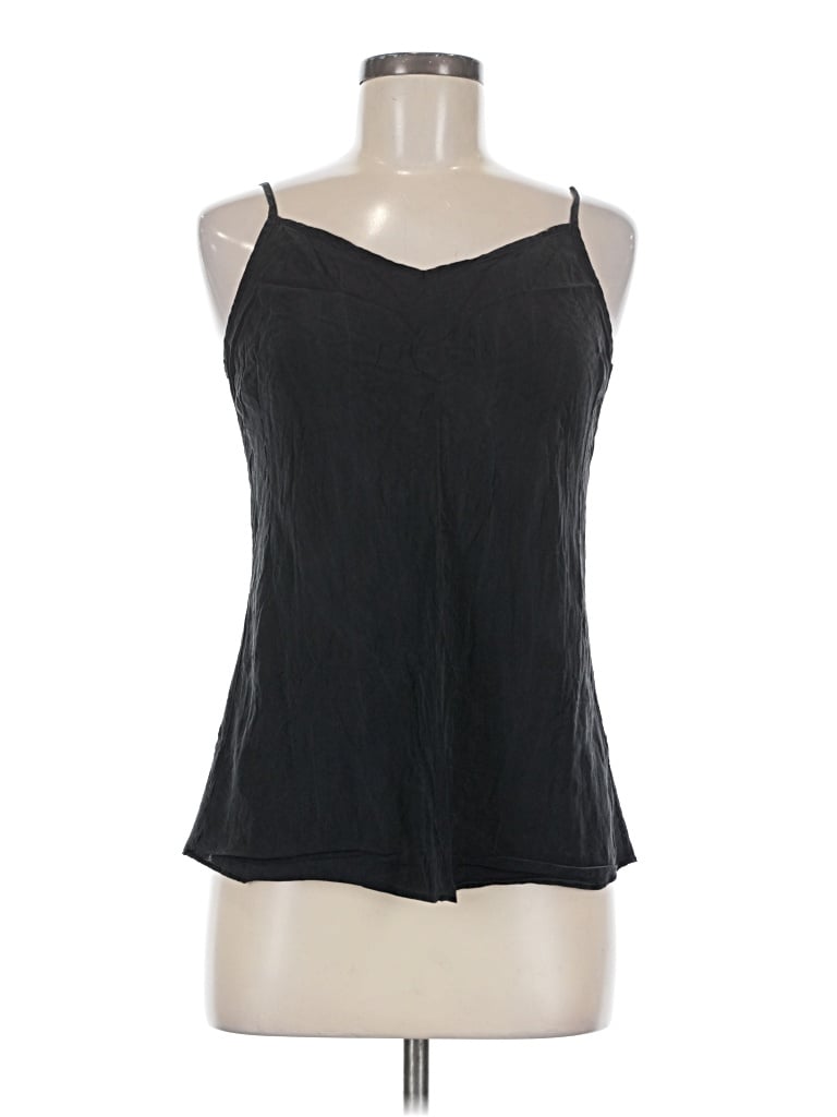 Pre-owned Jcrew Tank Top Black Halter Neckline Tops