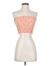 Handful 100% Rayon Orange Sleeveless Top Size XS (estimated) - photo 1